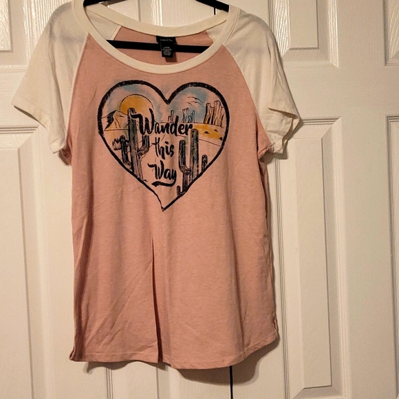 Rue21 Tops - Rue 21 wander this way shirt